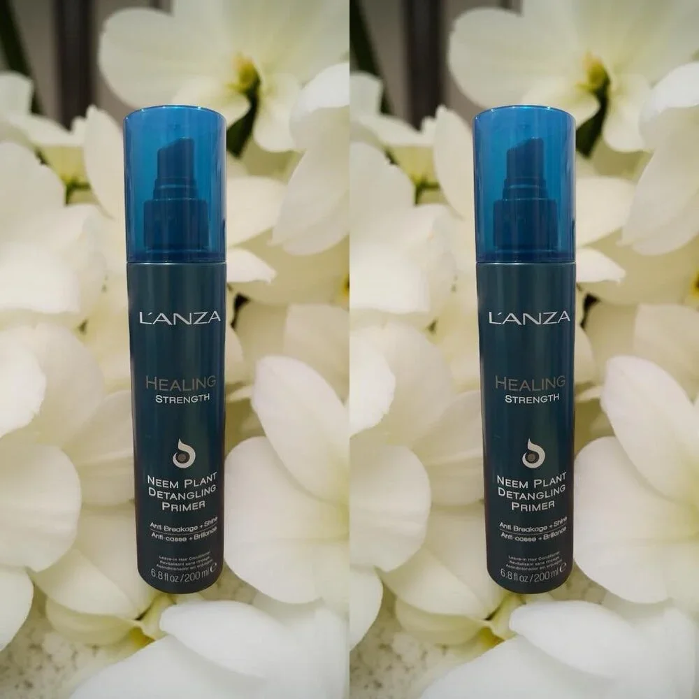 L'anza Lanza Healing Strength Neem Plant Detangling Primer 6.8 oz_ 2 units